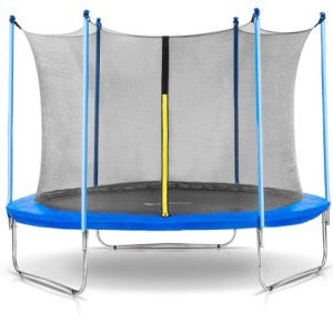 Duża Trampolina Ogrodowa Dla Dzieci 8FT 252CM CORCIANO z Siatką Wewnętrzną