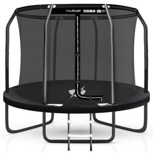 Trampolina ogrodowa 10ft 305CM duża mocna łatwy montaż bezpieczna Thunder